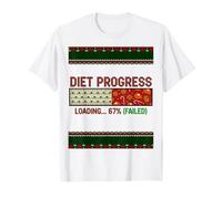 Six Seven Meme Cargando Dieta Progreso Fracaso Humor Camiseta