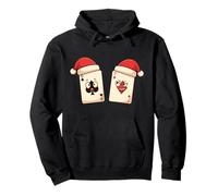 Six Seven Meme Christmas Playing Cards Travieso Holiday Joke Sudadera con Capucha