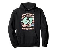 Six Seven Meme Cute Merry 67 Christmas Pijamas de Navidad Kawaii Sudadera con Capucha