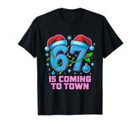 Six Seven Meme Funny Christmas 67 llega a Town Kids Camiseta