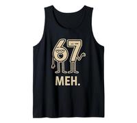 Six Seven Meme Gen Alpha Slang Número Viral Humor Internet Camiseta sin Mangas