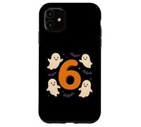 Six Seven Meme Number 6 Cute Ghosts Disfraz de Halloween Carcasa para iPhone 11