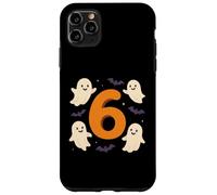 Six Seven Meme Number 6 Cute Ghosts Disfraz de Halloween Carcasa para iPhone 11 Pro MAX