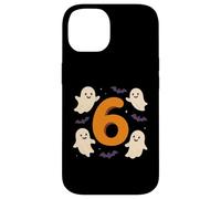 Six Seven Meme Number 6 Cute Ghosts Disfraz de Halloween Carcasa para iPhone 14