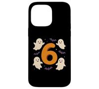 Six Seven Meme Number 6 Cute Ghosts Disfraz de Halloween Carcasa para iPhone 14 Pro MAX