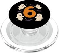 Six Seven Meme Number 6 Cute Ghosts Disfraz de Halloween PopSockets PopGrip para MagSafe