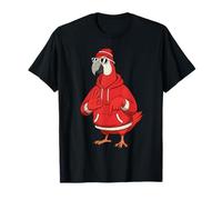 Six Seven Meme Retro Vintage Parrot 67 Divertido Gen Z Apha Camiseta