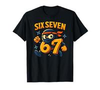 Six Seven Ninja Mascot - Divertido Italiano Brainrot 67 Meme Camiseta