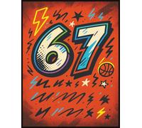 Six Seven Sketchbook: 8.5×11 Drawing Pad • 120 Blank Pages • Meme-Style Cover • Ages 8-16