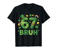 Six Seven St Patricks Day 67 6 7 Lucky Leprechaun Hombres Mujeres Camiseta