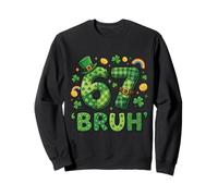 Six Seven St Patricks Day 67 6 7 Lucky Leprechaun Hombres Mujeres Sudadera