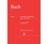 Six Sonatas and Partitas for Viola solo BWV 1001-1006: Urtext: English and Spanish edition