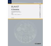 Six Sonatas: op. 2/4-6. flute and basso continuo.: Vol. 2