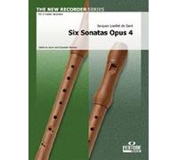 Six Sonatas Opus 4, Volume 1 - Nos. 1 - 3 - Alto Recorder - Book