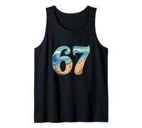Six SSix Seven Beach Summer Waves Diversión Niñas Niños Hombres Camiseta sin Mangas
