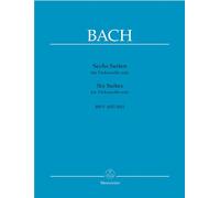 SIX SUITES FOR CELLO SOLO BWV 1007-1012 J.SEBASTIAN BACH. NUEVO. Envío URGENTE