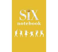 Six the Musical Notebook (Aragon ver.) 5.25 x 8 in. 100 Lined Pages Paperback
