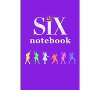 Six the Musical Notebook (original ver.) 5.25 x 8 in. 100 Lined Pages Paperback