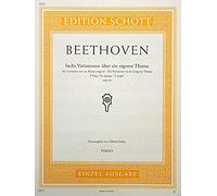 Six Variations F major: on an original theme. op. 34. piano.