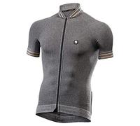 SIX2 Grey/Black Bike Jersey MC Clima XL Unisex Adulto