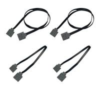 Sixfolo 4 Piezas Cables de ExtensióN Cable de Prolongador de 25 cm y 50 cm Cable de Extensión Conector Technic para Juguetes de Bloques de Construcción