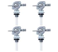 Sixfolo 4 Piezas Interruptor de Grifo de Gasolina M10 x 1.25 Grifo de Deposito Combustible Llave de Gasolina Universal para Generador Motocicleta Todoterreno
