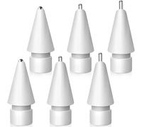 SIXFU Juego de 6 puntas para lápiz Apple, puntas de metal mejoradas para Apple Pencil de 1ª/2ª generación/USB-C