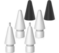 SIXFU Puntas de lápiz Apple - Puntas de punta fina de precisión de metal para Apple Pencil 2 y 1ª generación iPencil (paquete de 6)