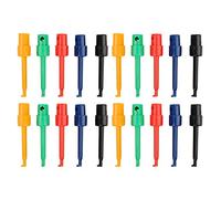 SIXRUN 20 Piezas Ganchos de Prueba, Estructura Simple Fácil de Operar con Resorte Integrado para Pruebas Reparación de Teléfonos Móviles IC Productos Electrónicos Micro (gran gancho de prueba)