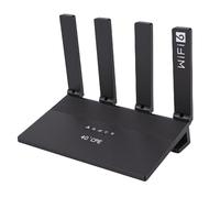 SIXRUN 4G WiFi 6 Router, 300Mbps de Velocidad Inalámbrica con 4 Antenas y Ranura para Tarjeta SIM, Compatible con 4G B1 B3 B5 B7 B8 B20 B38 B40 B41 y WCDMA B1 5 8
