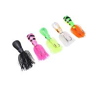 SIXRUN 6Pcs Lure Artificial Bait Fishing Lure with Built in Barycenter Transfer Rolling Steel Beads for Freshwater Saltwater Fishing