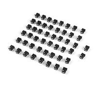 SIXRUN Adaptador de Toma de Corriente CC de 50 Uds., Pines de Cobre, Conector de Placa de Pruebas de 5,5mm X 2,1mm para Diecimila Duemilanvoe 328 Mega 1280 2560