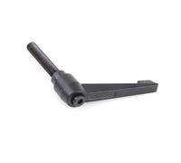 SIXRUN Ajustable con Palanca de Sujeción, Construcción de Aleación con Función de Trinquete, Rosca Macho M10 para Fabricación de Herramientas Industriales y Construcción de Máquinas (M10*50)