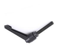 SIXRUN Ajustable con Palanca de Sujeción, Construcción de Aleación con Función de Trinquete, Rosca Macho M10 para Fabricación de Herramientas Industriales y Construcción de Máquinas (M10*40)