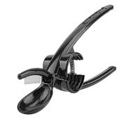 SIXRUN Alicates Duraderos 2 en 1 para Abrir Nueces y Galletas de Castañas con Acabado No Tóxico para Facilitar la Apertura de Nueces en Viajes de Campamento (negro)