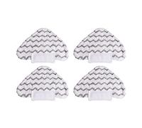 SIXRUN Almohadillas Triangulares de Microfibra de Repuesto para Trapeador Easy Clean Paquete de 4 para Lift-Away Pro Adecuado para Pisos Duros Sellados Paño de Trapeado Lavable Sala de Estar 10.6 *