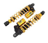 SIXRUN Amortiguador de Motocicleta, Conjunto de Amortiguador Trasero de Aleación de Aluminio de 350 Mm con Resorte Deportivo, Ajuste de Precisión para y Xmax250 Xmax300 (GOLD)