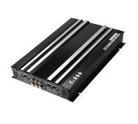 SIXRUN Amplificador de Potencia para Automóvil, Amplificador de Audio para Automóvil de Aleación de Aluminio de Alta Potencia de 4 Canales y 12 V con Disipación de Calor Rápida para