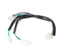 SIXRUN Arnés de Cables de Encendido Telar de Cableado para PIT PRO Trail Dirt Bike Fácil de Instalar con Película de Goma Transparente Protección contra Fugas Hecho de Material de