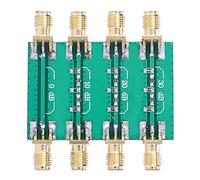 SIXRUN Atenuador Fijo de RF, SMA Doble Hembra 0-30dB CC 4,0 GHz 50 Ω | Conector SMA Doble Hembra, Potencia Máxima 23dBm, ≤1.20 VSWR, Referencia 0dB con Niveles 10/20/30dB, Equipo de Prueba,