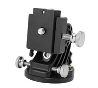 SIXRUN Base de Alineación Precisa para Telescopios Skywatcher, Inclinación Ajustable de 0-90°, para Observación Astronómica y Astrofotografía (Todo Negro)