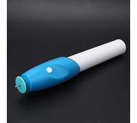 SIXRUN Bolígrafo Rizador de Papel, Enrollador de Papel Eléctrico con 2 Cabezales, Herramienta de Quilling Duradera para Proyectos Creativos, Material Plástico ABS