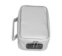 SIXRUN Bolsa de Almacenamiento de Certificados Impermeable a Prueba de Fuego con Organizador de Archivos con Cerradura para Uso en el Hogar y la Oficina (Silver)