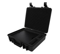 SIXRUN Bolsa de Satélite Maletín de Viaje IP67 Resistente Al Agua ABS Espuma EVA para Accesorios de Antena Parabólica con Asa y Correa para el Hombro