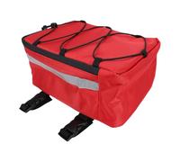 SIXRUN Bolsa para Portabicicletas de 7 litros, Material Oxford Impermeable, Práctica Bolsa para Maletero para Ciclismo y Desplazamientos, 11,8 X 7,1 X 5,5 Pulgadas, Se Adapta a la Mayoría de los