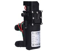 SIXRUN Bomba de Diafragma Bomba de Agua de Alta Presión Autocebante para Riego de Jardines y Piscinas, Material Plástico de Ingeniería 5L/min 12V