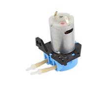 SIXRUN Bomba de Manguera Peristáltica Multifuncional para Jardín, Fácil de Limpiar y Mantener para Análisis Bioquímico, Color Negro, CC de 12 V, 1 Bomba Dosificadora (BLUE)