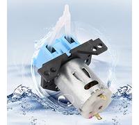 SIXRUN Cabezal de Tubo Peristáltico Bomba de Fácil Desmontaje para Análisis Químico de Laboratorio de Acuarios para Experimentadores e Ingenieros Bioquímicos Material ABS Negro 12v 1 * 3 (12V 2 * 4)