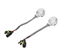 SIXRUN Cable Adaptador de Casquillo de Portalámparas para Balastos de Bombilla de Xenón D2S/D4S, Carcasa de Aluminio a Prueba de Golpes, Convierte Balastros para que Funcionen con Bombillas de