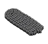 SIXRUN Cadena de Rodillos Cadena de Transmisión de Acero T8F 150 Eslabones con Juntas de Hebilla para 43 47 49 Mini Pit Bike ATV Transferencia de Energía Suave Fácil Instalación Reemplazo Directo